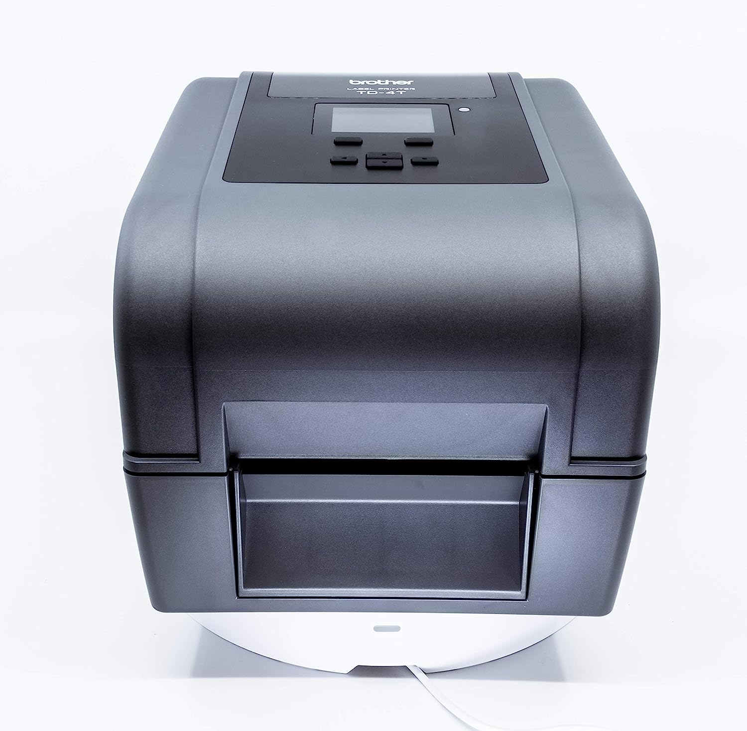 Brother TD-4750TNWB Desktop Direct Thermal/Thermal Transfer Printer - Monochrome - Label Print - Ethernet - USB - Serial - Bluetooth - Image 1